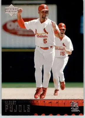 Albert Pujols - 2004 Upper Deck - #160 - Baseball - Baseball Card Single
