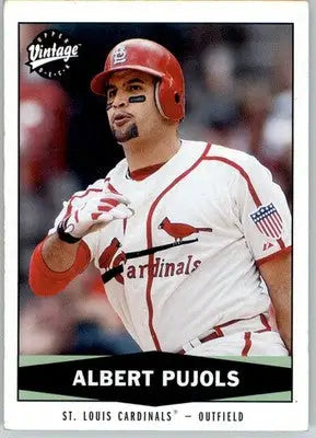 Albert Pujols - 2004 Upper Deck Vintage - #1 - Baseball - Baseball Card Single
