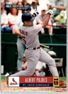 Albert Pujols - 2005 Donruss - #335 - Baseball - Baseball Card Single