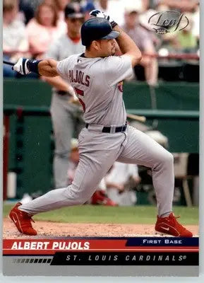 Albert Pujols - 2005 Leaf - #179 - Baseball - Baseball Card Single