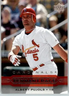 Albert Pujols - 2005 Upper Deck - #299 - Baseball - Baseball Card Single