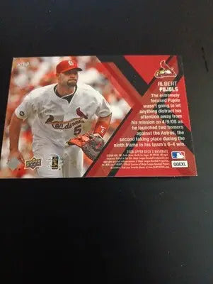 Albert Pujols 2008 Upper Deck X #X-AP Xponential S.L. Cardinals. NRMT+