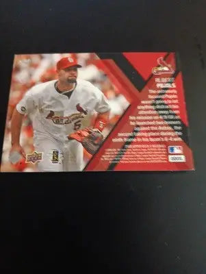 Albert Pujols 2008 Upper Deck X #X-AP Xponential S.L. Cardinals. NRMT+
