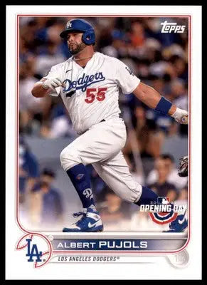 Albert Pujols 2022 Topps Opening Day #30 Los Angeles Dodgers - Baseball Card Single
