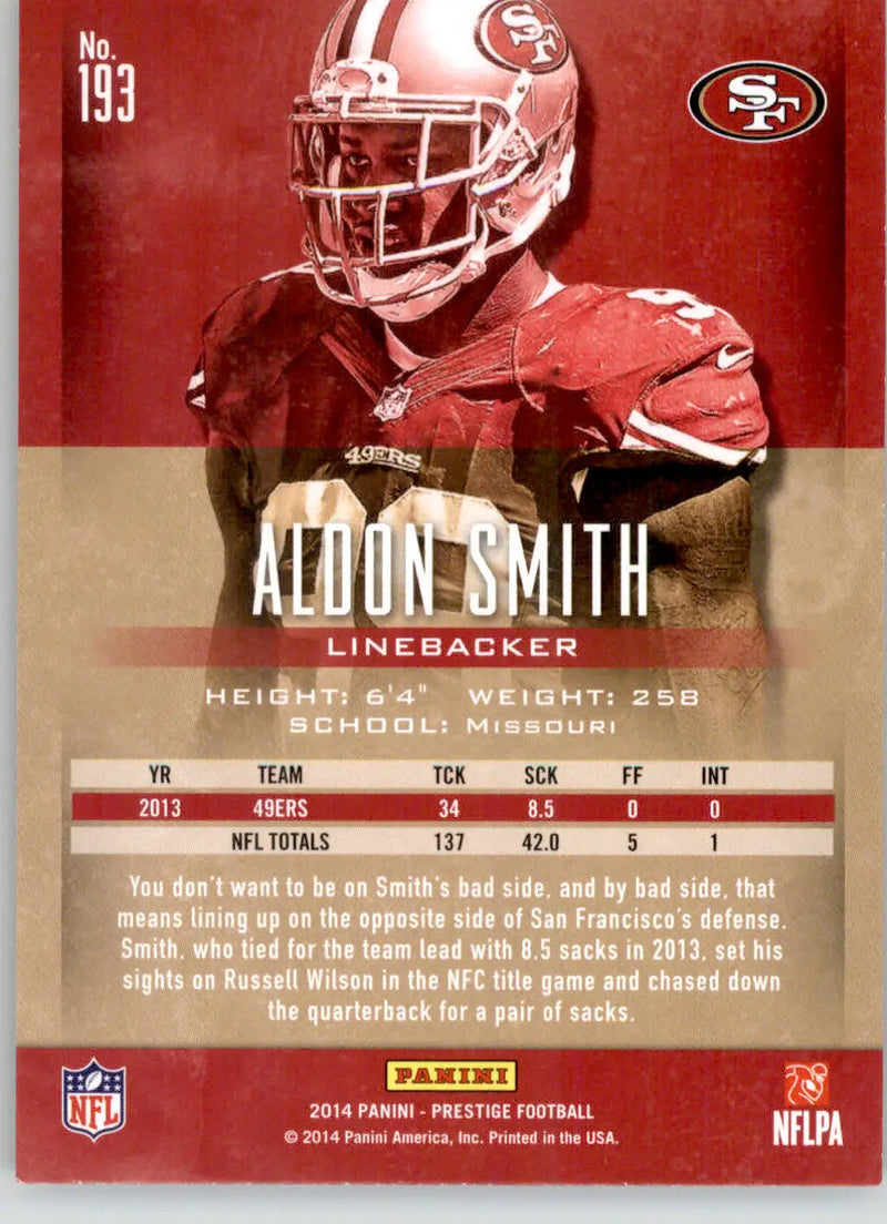 Aldon Smith - 2014 Panini Prestige - #193 - Football