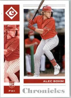 Alec Bohm - 2021 Panini Chronicles - #1 - RC Chronicles Baseball - Baseball Card Single