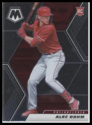 Alec Bohm Rookie 2021 Panini Mosaic #220 Philadelphia Phillies - Baseball Card Single