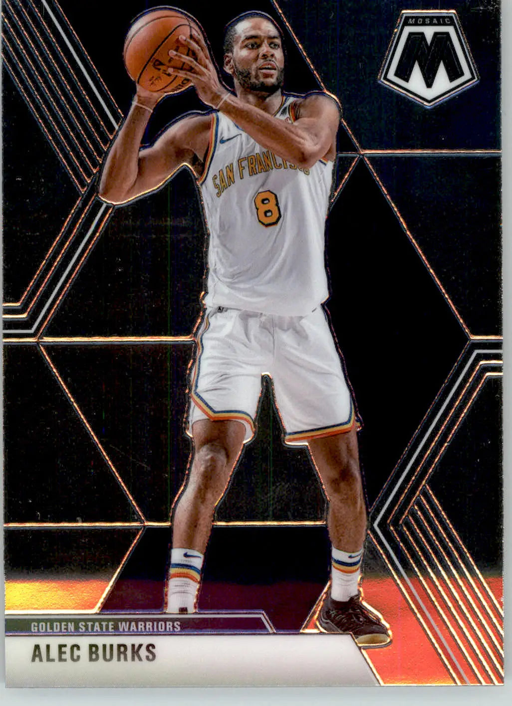 Alec Burks - 2019-20 Panini Mosaic - #120 - Basketball - Basketball Card Single