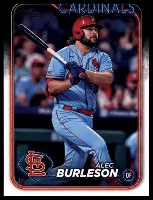Alec Burleson 2024 Topps Update #US256 St. Louis Cardinals - Baseball Card Single