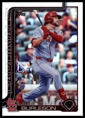 Alec Burleson 2025 Topps Rainbow Foil #41 St. Louis Cardinals - Baseball Card Single