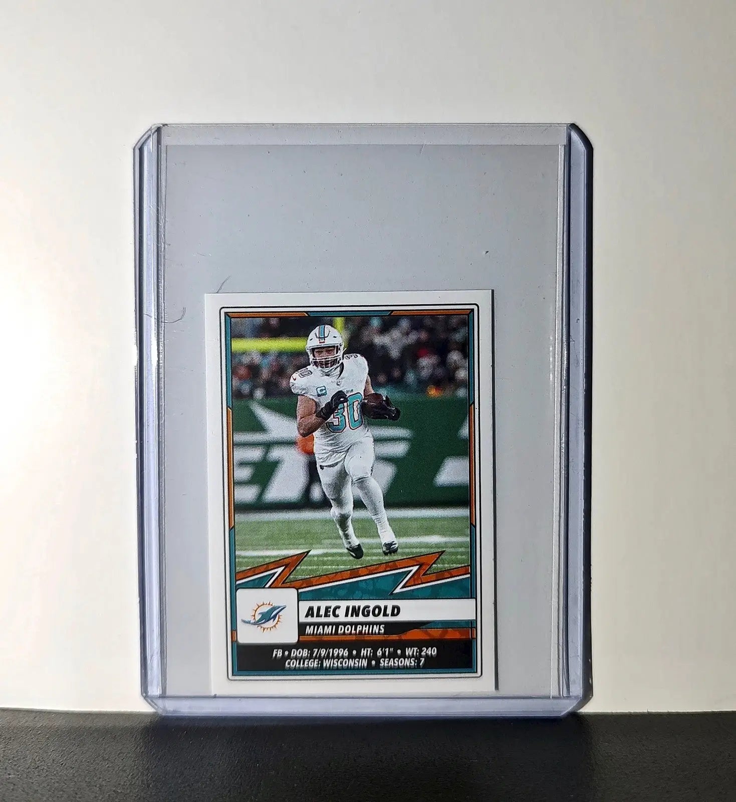 Alec Ingold 2025 Panini NFL #60 Sticker Miami Dolphins - Other