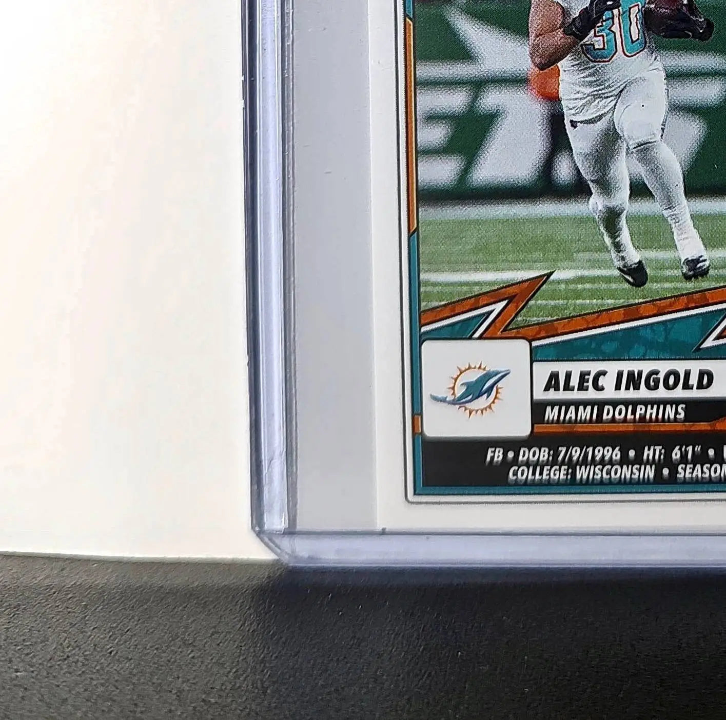 Alec Ingold 2025 Panini NFL #60 Sticker Miami Dolphins - Other