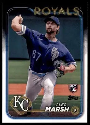 Alec Marsh Rookie 2024 Topps #163 Kansas City Royals