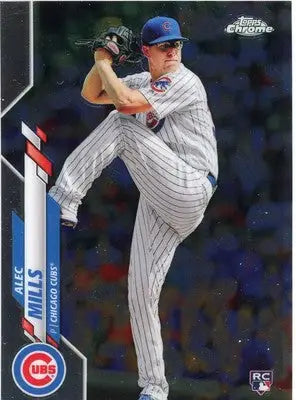 Alec Mills Rookie 2020 Topps Chrome Update #U-7 Chicago Cubs - Baseball Card Single