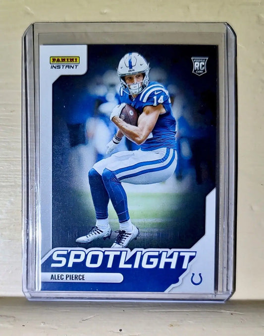 Alec Pierce 2022 NFL Panini #19 Spotlight Rookie Football Card 1/603 - Football Card Single