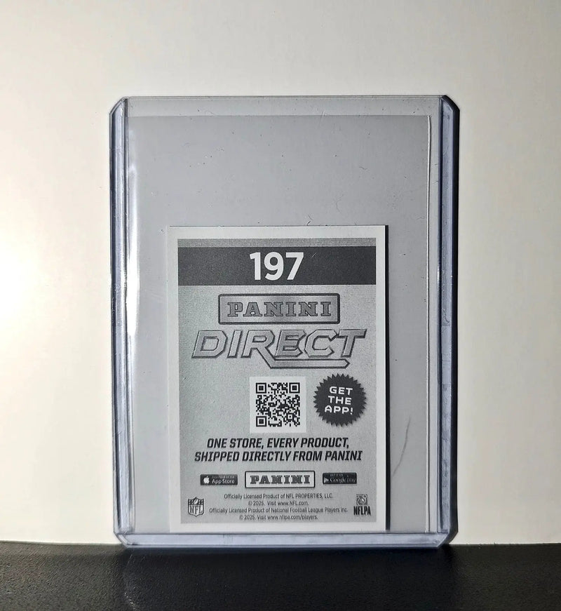 Alec Pierce 2025 Panini NFL #197 Foil Sticker Indianapolis Colts