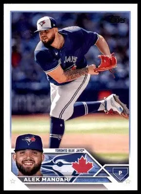 Alek Manoah 2023 Topps #540 Toronto Blue Jays - Baseball Card Single
