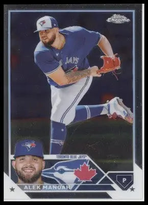 Alek Manoah 2023 Topps Chrome #24 Toronto Blue Jays - Baseball Card Single