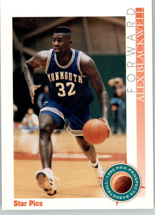 Alex Blackwell - 1992 Star Pics - #34 - Basketball - Basketball Card Single