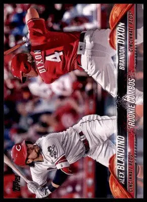 Alex Blandino / Brandon Dixon Rookie 2018 Topps Update #US28 Cincinnati Reds - Baseball Card Single