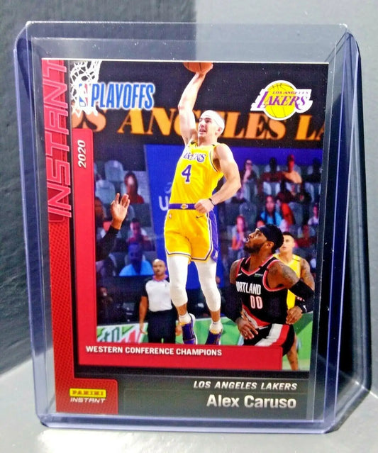 Alex Caruso 2019-20 Panini NBA Instant Lakers #235 Basketball Card 1 of 340 - Basketball Card Single