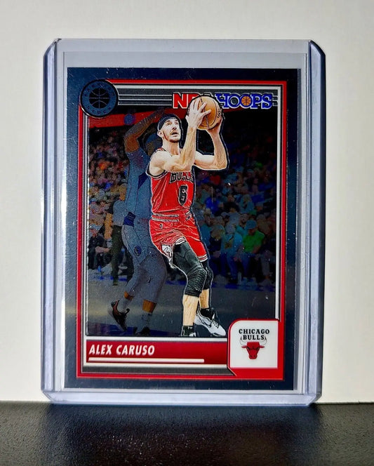Alex Caruso 2023-24 Panini Premium Stock NBA Hoops #116 Card Chicago Bulls - Basketball Card Single