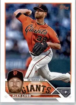 Alex Cobb - 2023 Topps - #108 - Baseball - Baseball Card Single