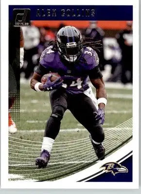 Alex Collins - 2018 Donruss - #22 - Football - Football Card Single