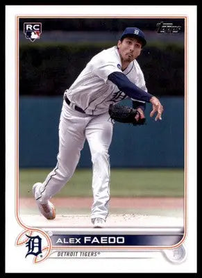 Alex Faedo Rookie 2022 Topps Update #US64 Detroit Tigers - Baseball Card Single