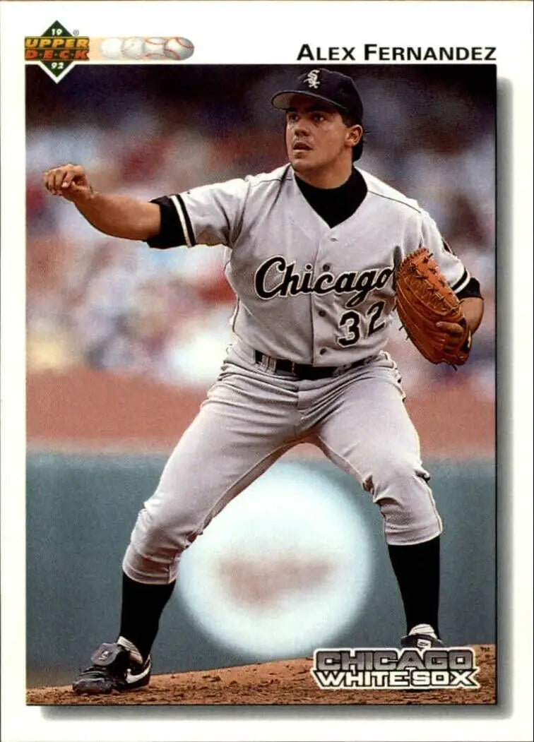 Alex Fernandez 1992 Upper Deck MLB #551 Baseball Card Chicago White Sox - Baseball Card Single