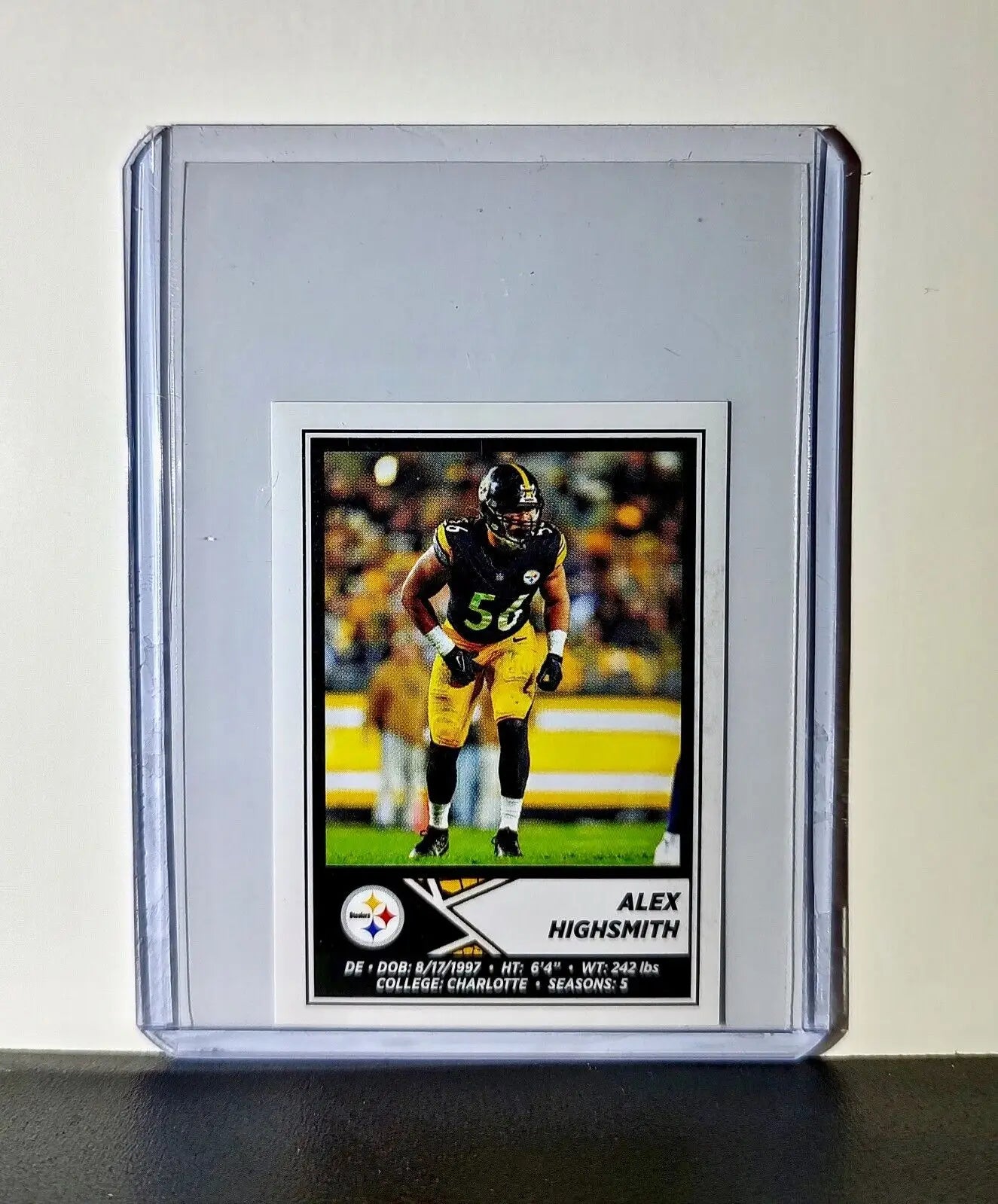 Alex Highsmith 2024 Panini NFL Sticker #161 Pittsburgh Steelers - Football Card Single
