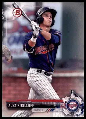 Alex Kirilloff 2017 Bowman Prospects #BP102 Minnesota Twins - Baseball Card Single