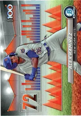 Alex Ramírez 2024 Bowman Bowman Scouts’ Top 100 #BTP-72 New York Mets - Baseball Card Single