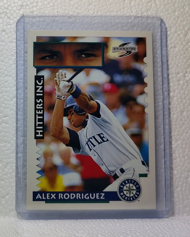 Alex Rodriguez 1995 Score MLB #569 Hitters Inc. Baseball Card Seattle Mariners - Baseball Card Single