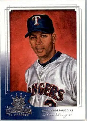 Alex Rodriguez - 2003 Donruss Diamond Kings - #64 - Baseball - Baseball Card Single
