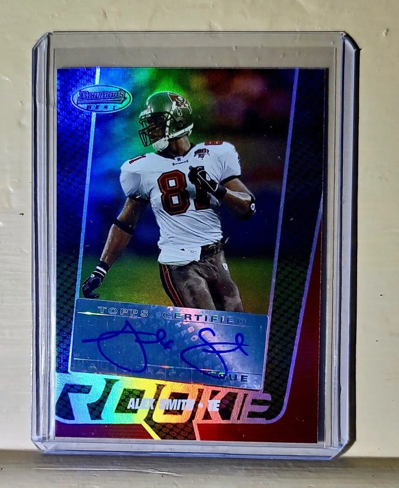 Alex Smith 2005 Topps Bowmans Best Autographed NFL #163 Football Card #385/999 - Football Card Single