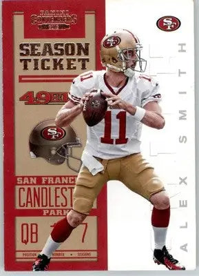 Alex Smith - 2012 Panini Contenders - #82 - Football - Football Card Single