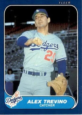 Alex Trevino - 1986 Fleer Update - #U-119 - Baseball - Baseball Card Single