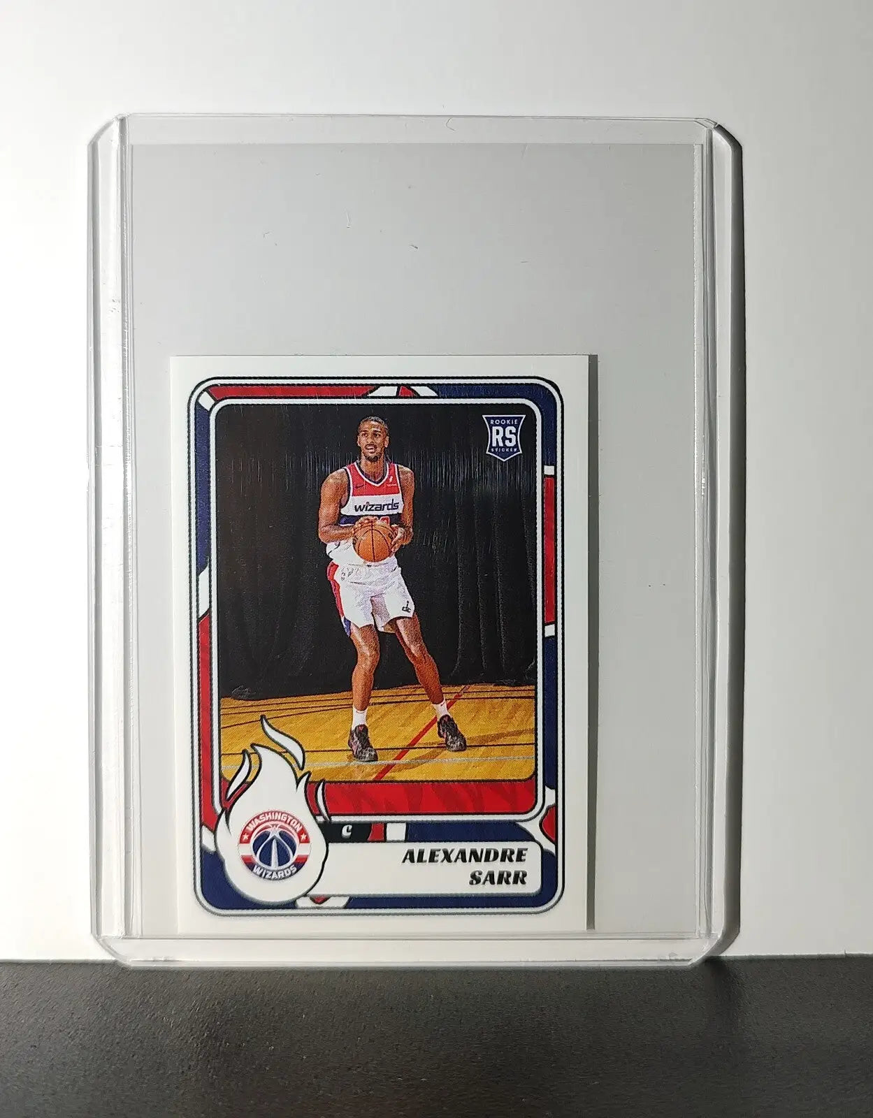 Alexandre Sarr 2024-25 Panini NBA #287 Sticker Card Washington Wizards