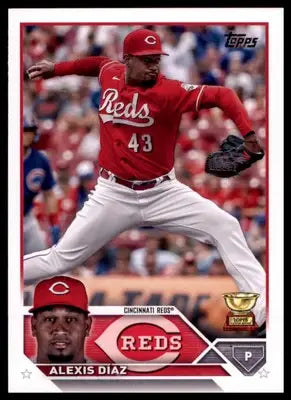 Alexis Díaz 2023 Topps #369 Cincinnati Reds - Baseball Card Single