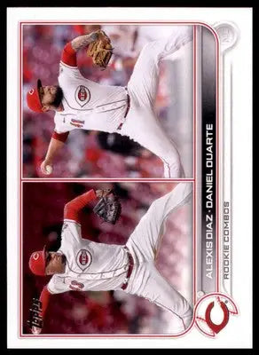 Alexis Diaz / Daniel Duarte RCOM Rookie 2022 Topps Update #US135 Cincinnati Reds - Baseball Card Single