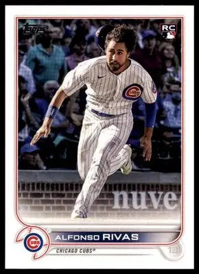 Alfonso Rivas Rookie 2022 Topps #526 Chicago Cubs - Baseball Card Single
