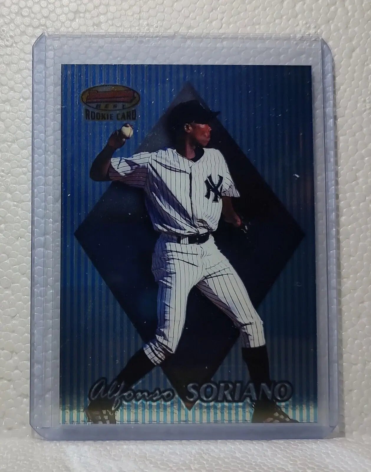 Alfonso Soriano 1999 Topps Bowman’s Best MLB #169 Rookie Baseball Card Yankees