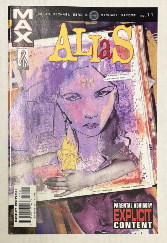 Alias #11 Jessica Jones 2002 David Mack Marvel Comics - Comic Book
