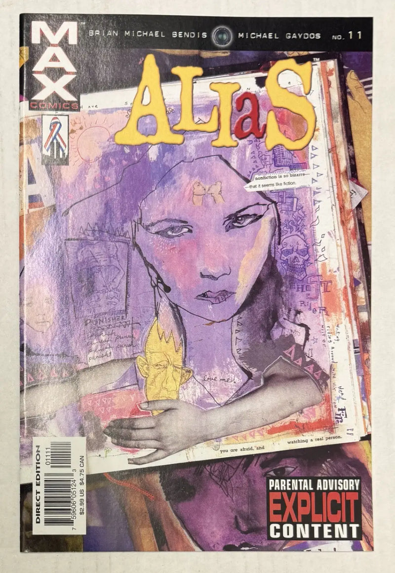 Alias #11 Jessica Jones 2002 David Mack Marvel Comics - Comic Book