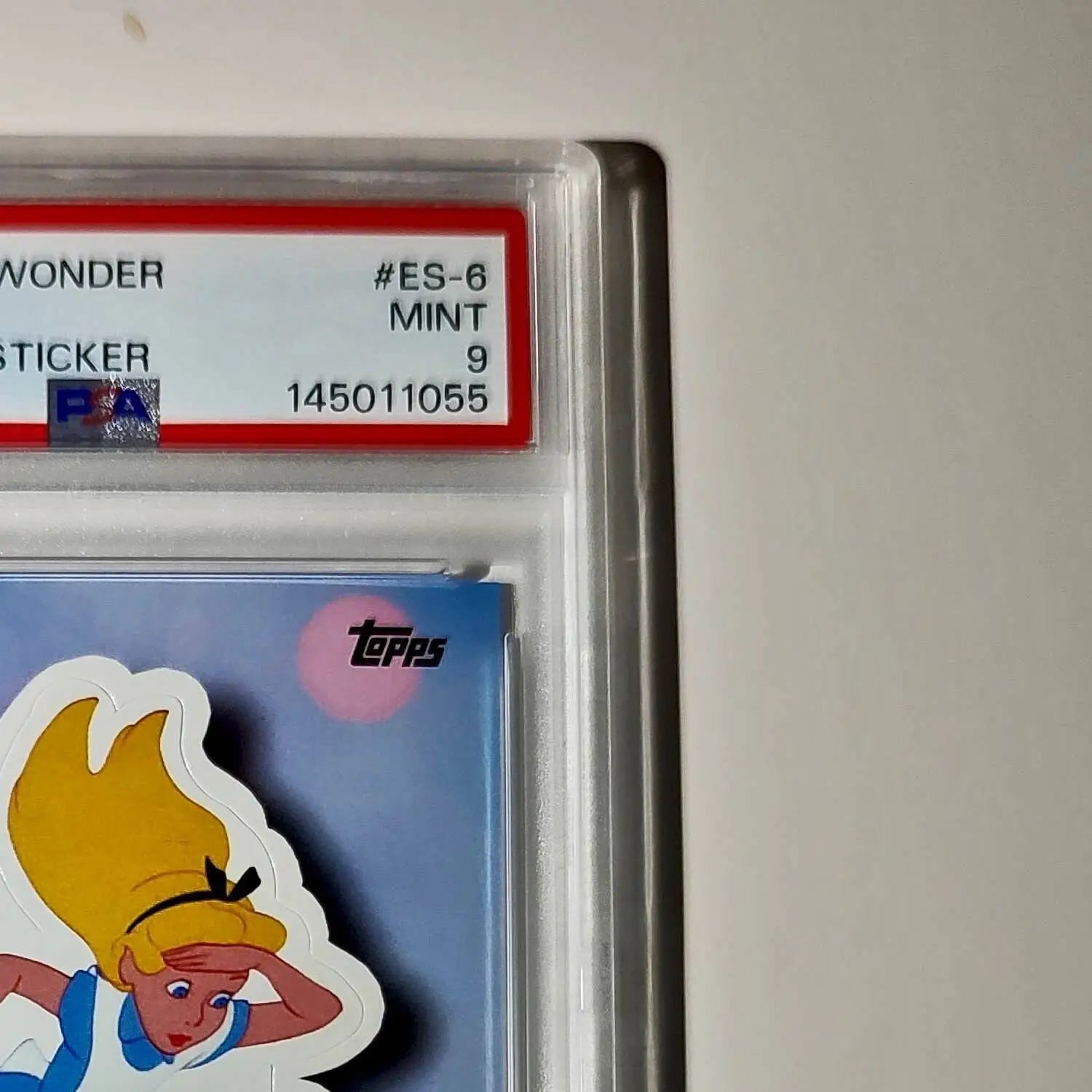 Alice 2025 Topps Disney #ES-6 Enchanted Sticker Card Alice in Wonderland PSA 9 - Non-Sports Card Single