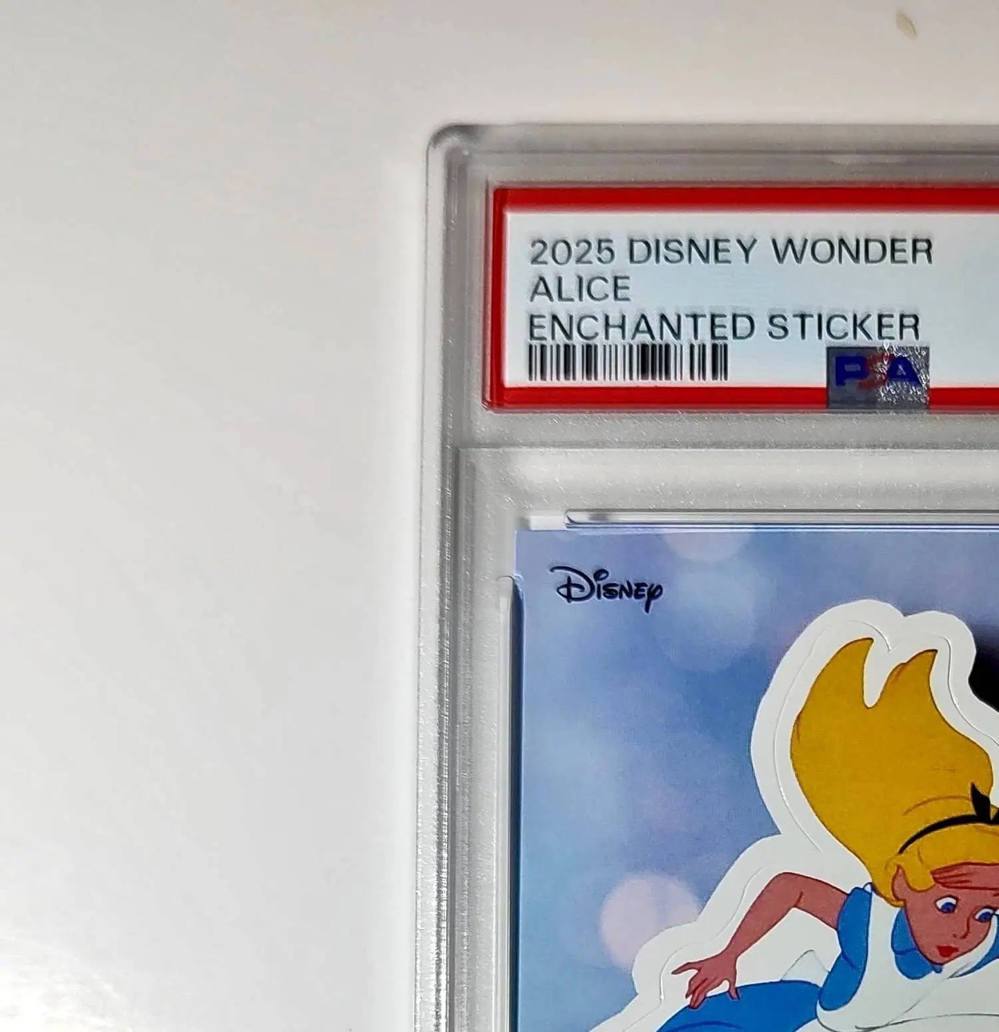 Alice 2025 Topps Disney #ES-6 Enchanted Sticker Card Alice in Wonderland PSA 9 - Non-Sports Card Single