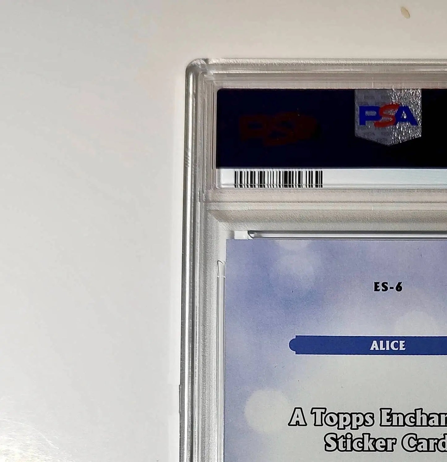 Alice 2025 Topps Disney #ES-6 Enchanted Sticker Alice in Wonderland PSA 9 MT - Non-Sports Card Single
