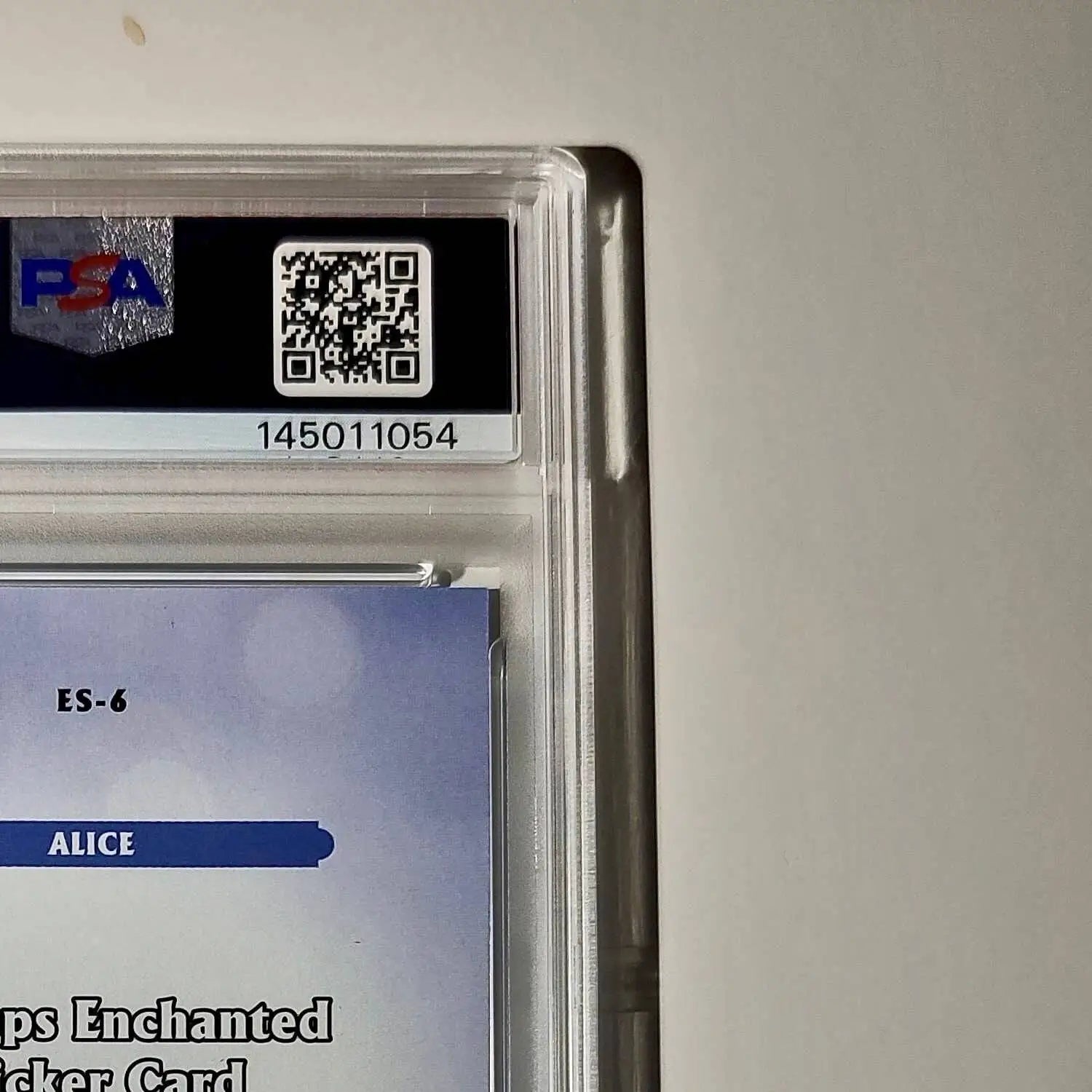 Alice 2025 Topps Disney #ES-6 Enchanted Sticker Alice in Wonderland PSA 9 MT - Non-Sports Card Single