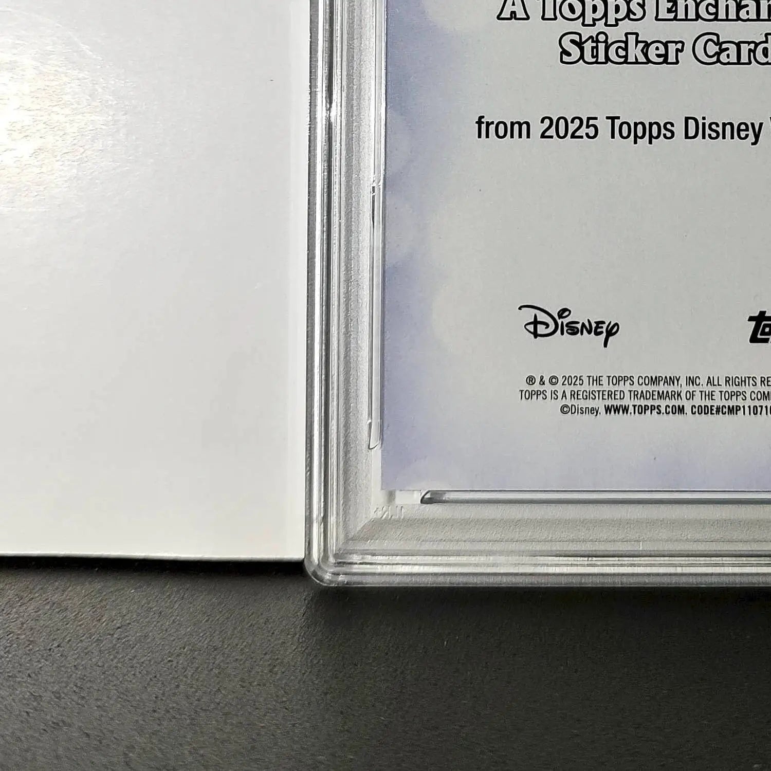 Alice 2025 Topps Disney #ES-6 Enchanted Sticker Alice in Wonderland PSA 9 MT - Non-Sports Card Single